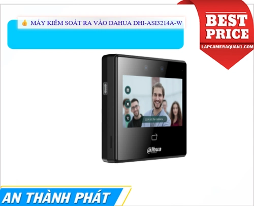 Lắp đặt camera Máy Chấm Công Dahua DHI-ASI3213A-W