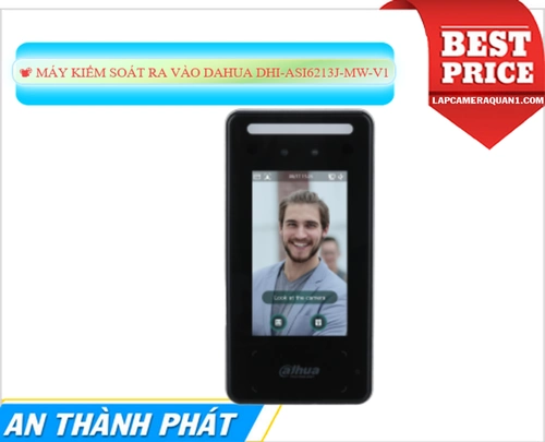 Lắp đặt camera Máy Chấm Công DHI-ASI6213J-MW-V1