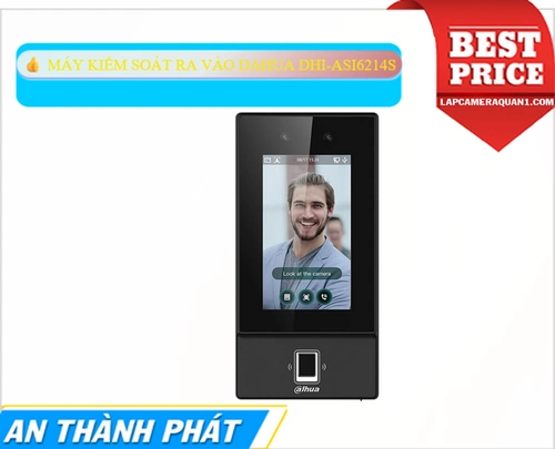 Lắp đặt camera Thiết Bị Kiểm Soát Ra Vào DHI-ASI6214S