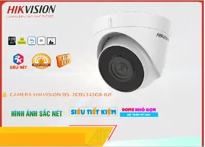 Lắp đặt camera Camera DS-2CD1343G0-IUF Hikvision