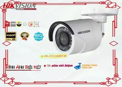 Lắp đặt camera DS-2CE16D0T-IRF sắc nét Hikvision ➠ 