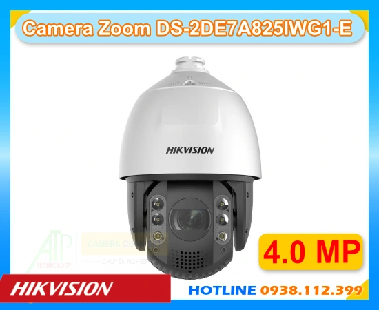 Camera HIKVISION DS-2DE7A825IWG1-E, DS-2DE7A825IWG1-E, Camera IP Speed Dome DS-2DE7A825IWG1-E, Camera PTZ Hikvision DS-2DE7A825IWG1-E, Camera Hikvision DS-2DE7A825IWG1-E, Camera Hikvision DS-2DE7A825IWG1-E 8MP, Camera IP ngoài trời Hikvision DS-2DE7A825IWG1-E