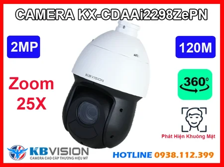 Lắp đặt camera Camera KBvision KX-CDAAi2298ZePN (2MP)