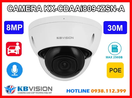 Lắp đặt camera Camera KBvision KX-CDAAi8094ZSN-A