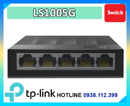 Lắp đặt camera Bộ Chia Tín Hiệu TP-Link LS1005G