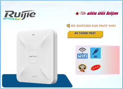 Lắp đặt camera RG-RAP2260 Hãng Ruijie