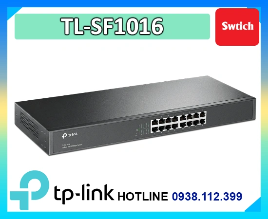 Lắp đặt camera Switch Layer 2 TP-Link TL-SF1016