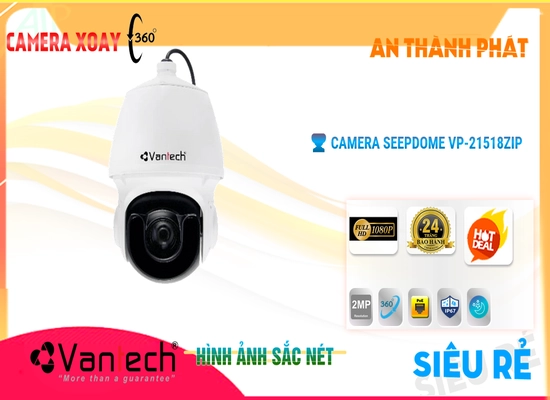 Camera IP POE VP-21518ZIP Chất Lượng Hình Xem ban đêm Hồng Ngoại 50m Chuyên dụng về đêm Xoay Zoom Hồng Ngoại SMD CMOS H.265+/H.265/H.264+/H.264 IP POE camera có khả năng Giám sát diện rộng Xoay 360 Hồng Ngoại SMD Trang bị Chống Ngược Sáng DWDR 120db