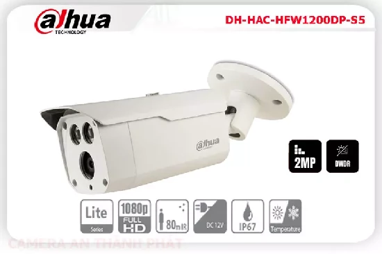 Lắp đặt camera tân phú Camera dahua DH-HAC-HFW1200DP-S5