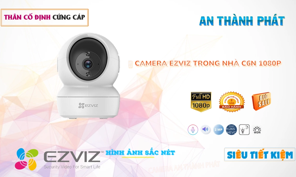 C6N 1080P Sắc Nét Wifi Ezviz