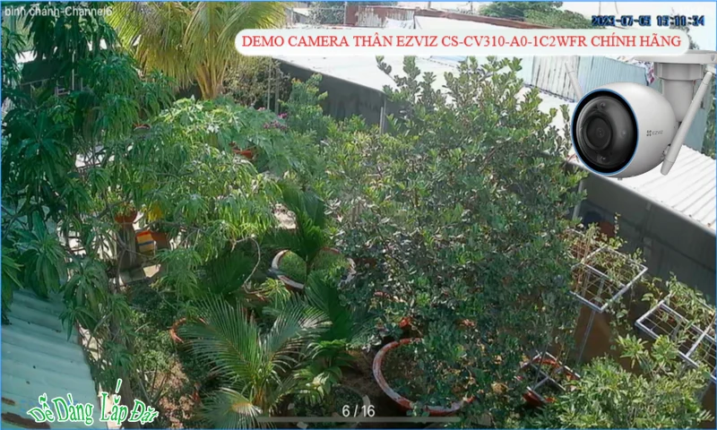Camera Wifi Ezviz CS-CV310-A0-1C2WFR Camera Wifi Ezviz CS-CV310-A0-1C2WFR