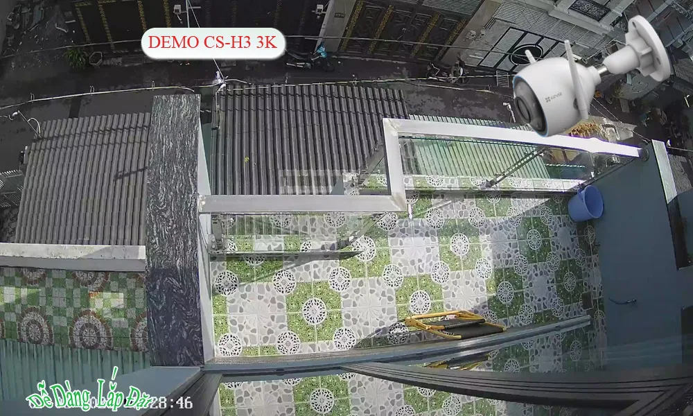 CS-H3-3K sắc nét Wifi Ezviz