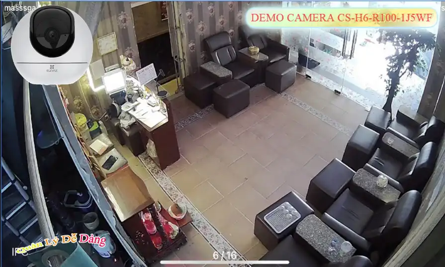 CS-H6-R100-1J5WF (H6 5MP) sắc nét Wifi Ezviz