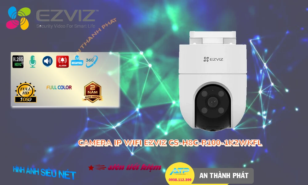 CS-H8c-R100-1K2WKFL sắc nét Wifi Ezviz CS-H8c-R100-1K2WKFL sắc nét Wifi Ezviz