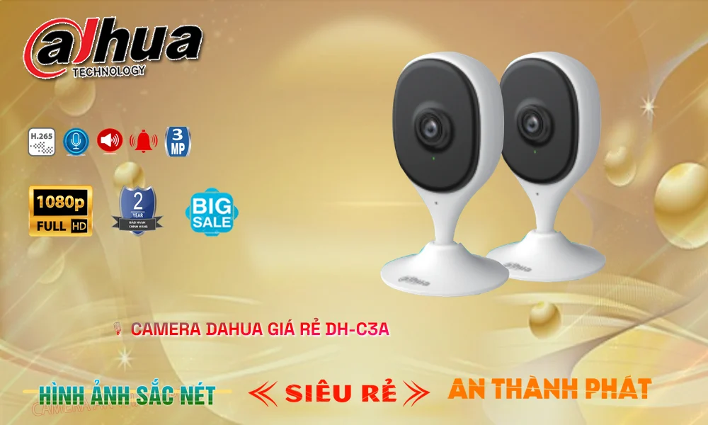 DH-C3A Camera An Ninh Công Nghệ Mới DH-C3A Camera An Ninh Công Nghệ Mới