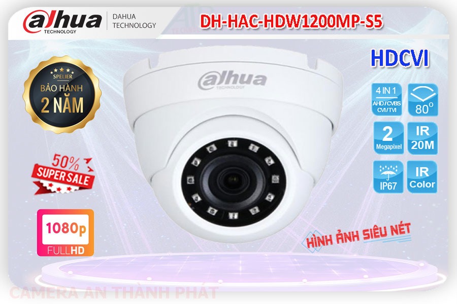 DH-HAC-HDW1200MP-S5 camera dahua full hd giá rẻ
