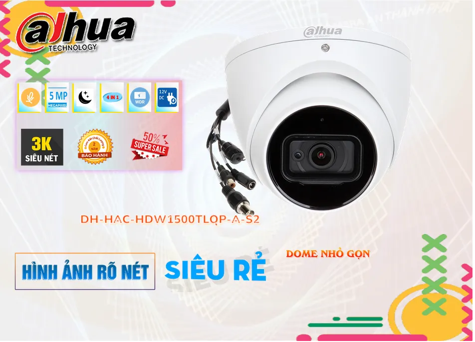 Camera Dahua DH-HAC-HDW1500TLQP-A-S2