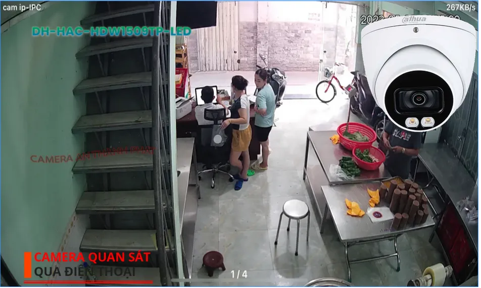 ➠  DH-HAC-HDW1509TP-LED sắc nét Dahua