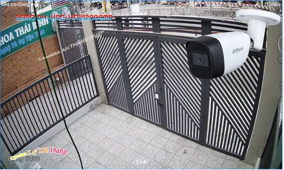 DH-HAC-HFW1200CMP sắc nét Dahua