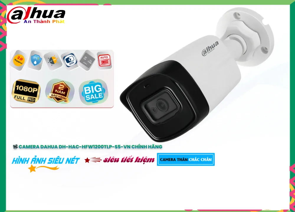 DH-HAC-HFW1200TLP-S5-VN camera Dahua DH-HAC-HFW1200TLP-S5-VN camera Dahua