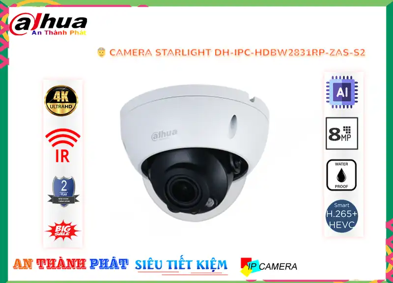DH-IPC-HDBW2831RP-ZAS-S2 sắc nét Dahua