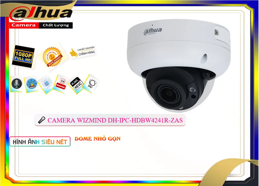 Camera Báo Động DH-IPC-HDBW4241R-ZAS Camera Báo Động DH-IPC-HDBW4241R-ZAS
