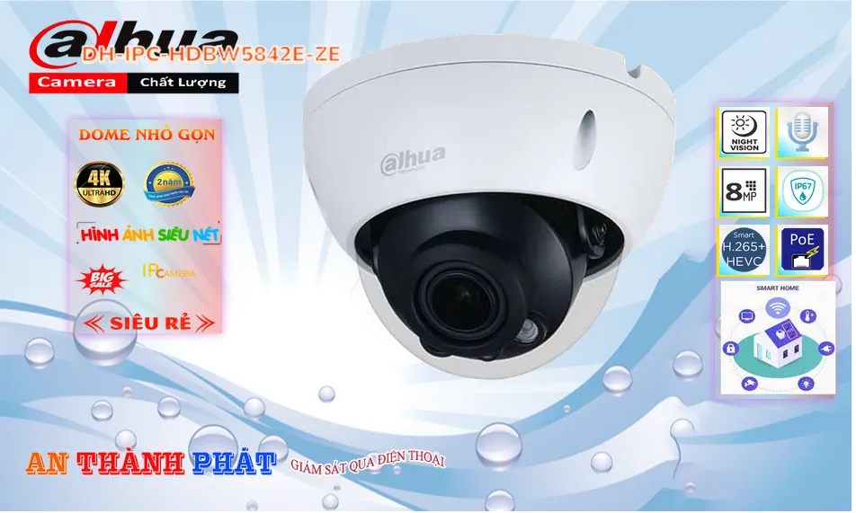 ➠ DH-IPC-HDBW5842E-ZE sắc nét Dahua ➠ DH-IPC-HDBW5842E-ZE sắc nét Dahua
