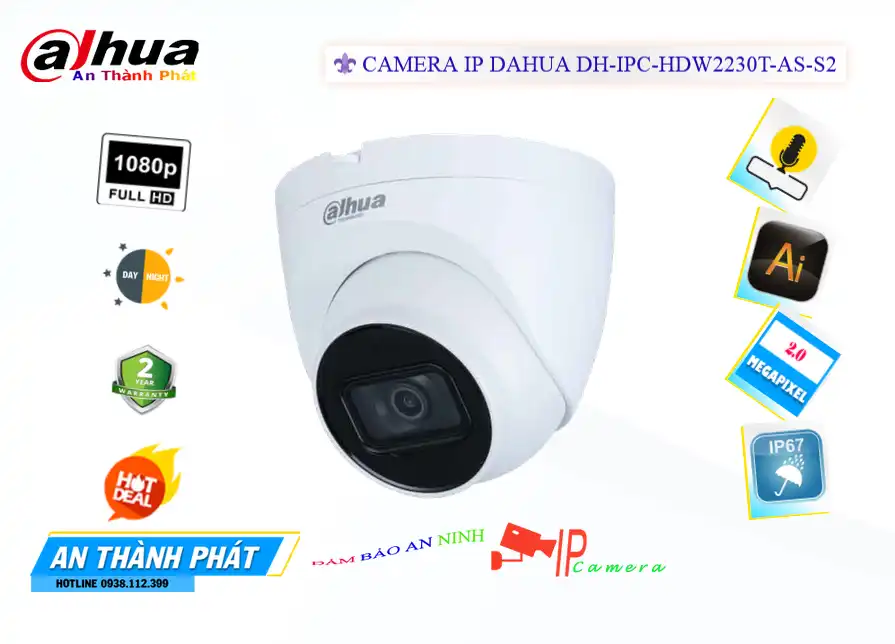 DH-IPC-HDW2230T-AS-S2 sắc nét Dahua