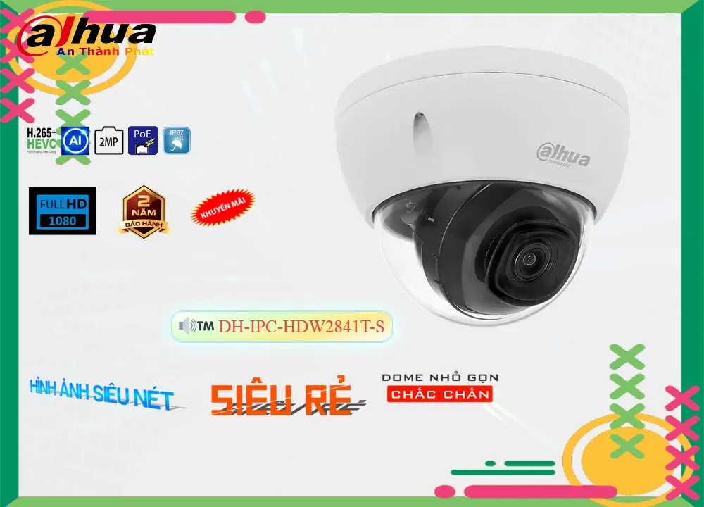 Camera Dahua DH-IPC-HDW2841T-S,Giá DH-IPC-HDW2841T-S,Giá buôn DH-IPC-HDW2841T-S, Bán Lỗ,DH-IPC-HDW2841T-S nơi bán rẻ nhất,Giá Bán DH-IPC-HDW2841T-S Ultra 2k 4.0 megapixel ,Địa Chỉ Bán  Camera Giá re DH-IPC-HDW2841T-S,thông số DH-IPC-HDW2841T-S, giá mới nhất,DH-IPC-HDW2841T-S Giá hấp dẫn,DH-IPC-HDW2841T-S rẻ nhất,công nghê DH-IPC-HDW2841T-S,DH-IPC-HDW2841T-S Công Nghệ Mới,DH-IPC-HDW2841T-S mới,Bán giá rẻ DH-IPC-HDW2841T-S