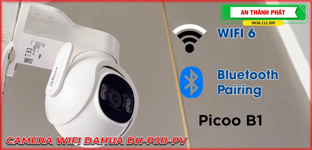 Camera IP Wifi DH-P3B-PV Công Nghệ Mới