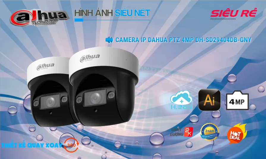 ✓ DH-SD29404DB-GNY Dahua Chất Lượng