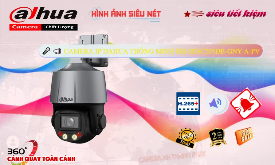 Camera Dahua Chất Lượng Công Nghệ POE DH-SD3C205DB-GNY-A-PV