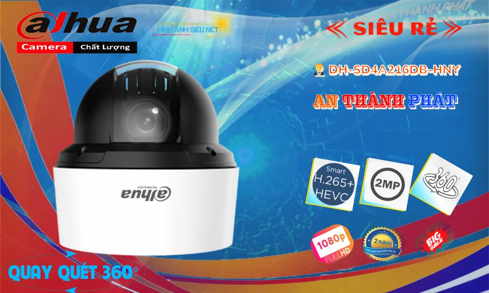 DH-SD4A216DB-HNY sắc nét Dahua