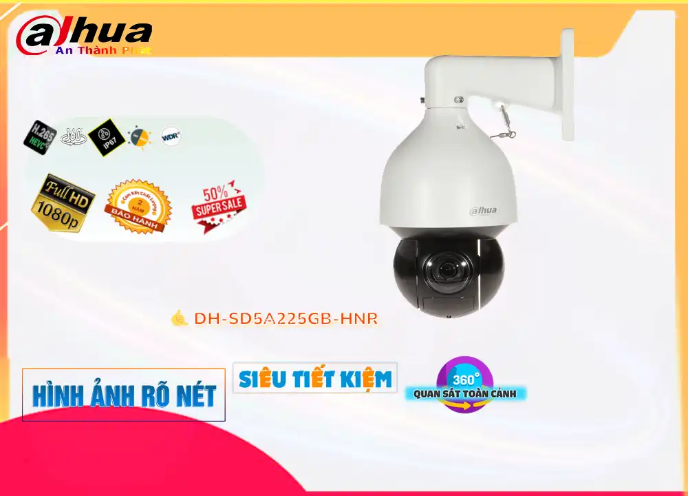 ➠  DH-SD5A225GB-HNR sắc nét Dahua