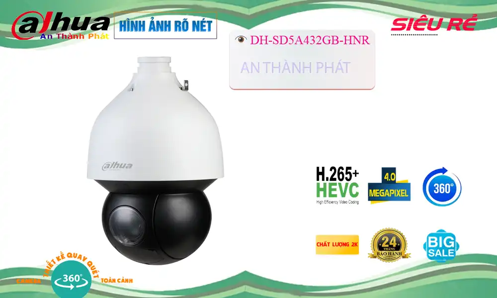 DH-SD5A432GB-HNR sắc nét Dahua DH-SD5A432GB-HNR sắc nét Dahua