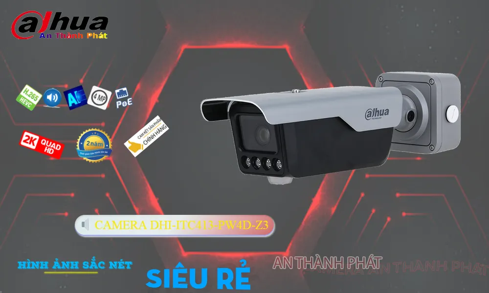 DHI-ITC413-PW4D-IZ3 sắc nét Dahua ➠ DHI-ITC413-PW4D-IZ3 sắc nét Dahua ➠