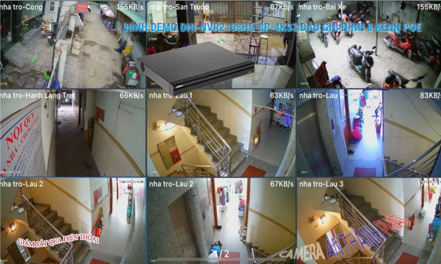 DHI-NVR2108HS-8P-4KS3 sắc nét Dahua DHI-NVR2108HS-8P-4KS3 sắc nét Dahua