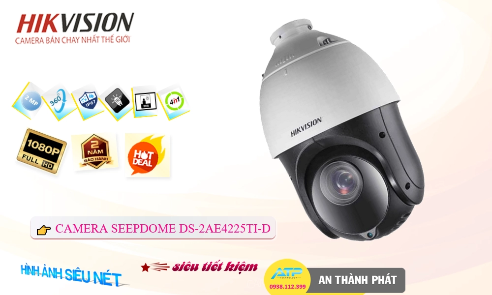 Camera HD DS-2AE4225TI-D Hikvision Camera HD DS-2AE4225TI-D Hikvision