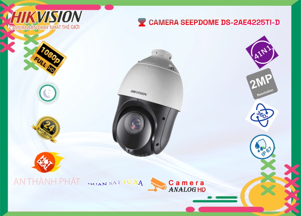 Camera HD DS-2AE4225TI-D Hikvision Camera HD DS-2AE4225TI-D Hikvision