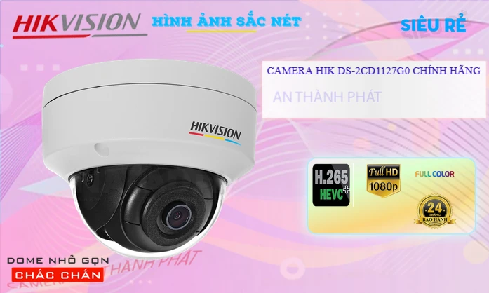 Camera Hikvision DS-2CD1127G0 Tiết Kiệm Camera Hikvision DS-2CD1127G0 Tiết Kiệm