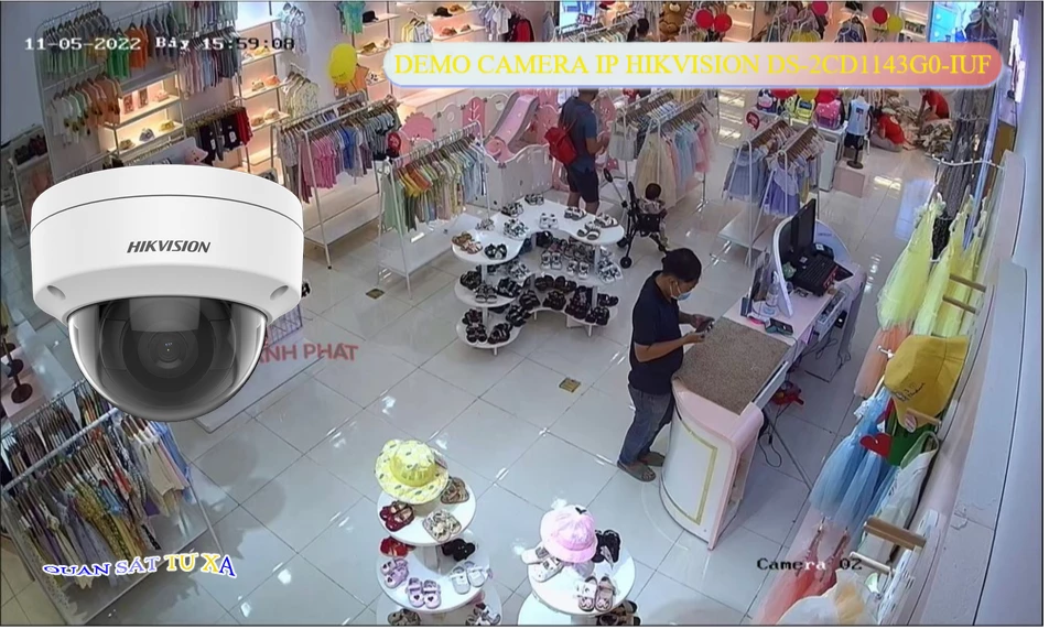 Camera DS-2CD1143G0-IUF Hikvision
