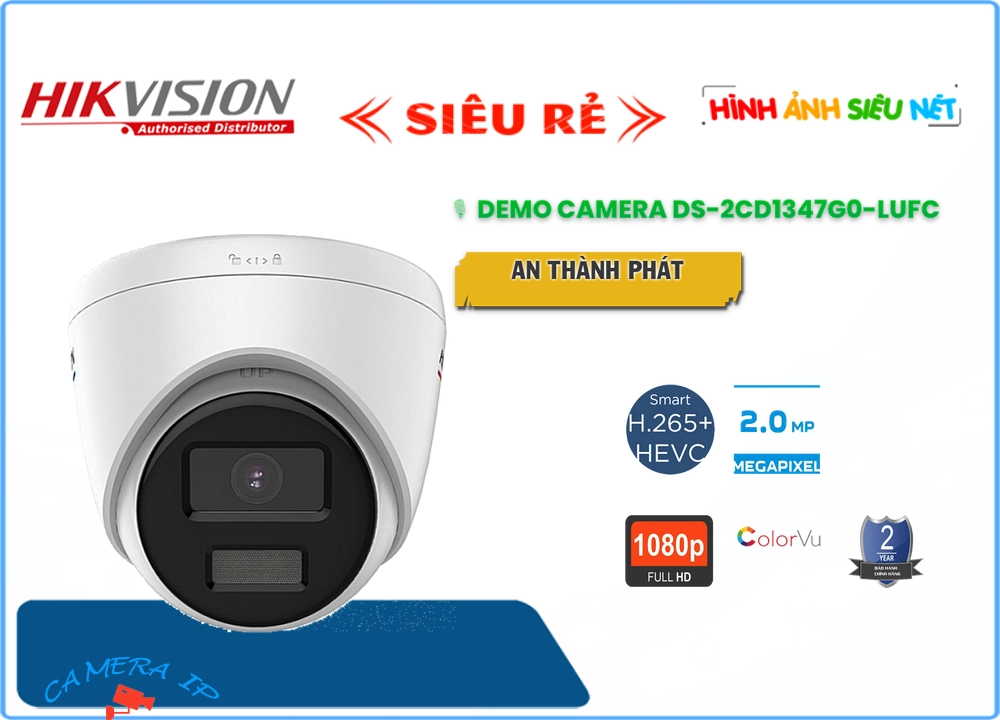 ✴ Camera Hikvision DS-2CD1327G0-LU Tiết Kiệm ✴ Camera Hikvision DS-2CD1327G0-LU Tiết Kiệm