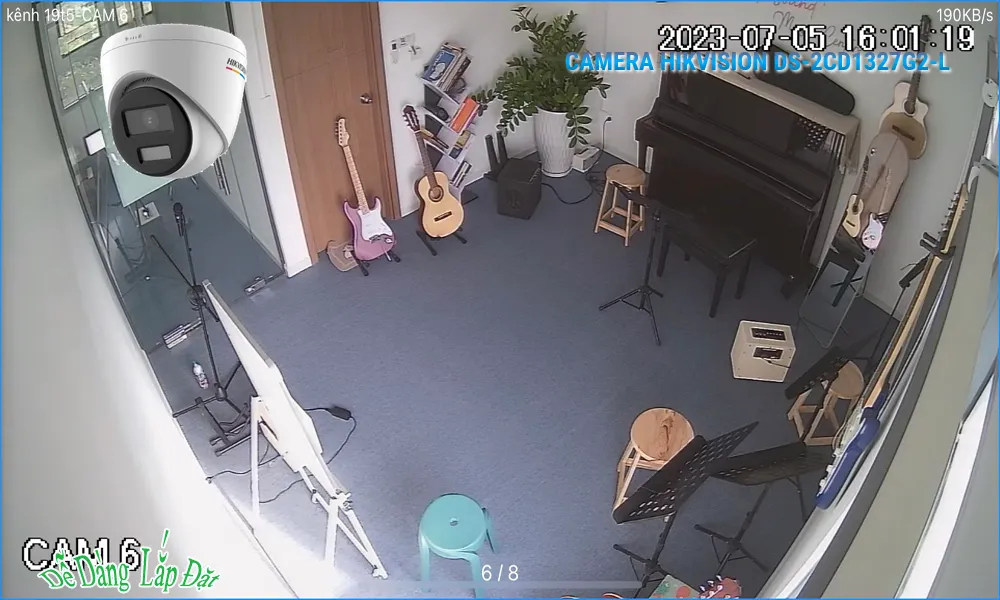 DS-2CD1327G2-L sắc nét Hikvision