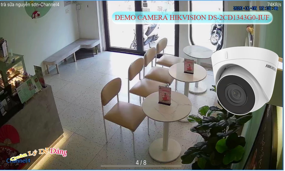 Camera DS-2CD1343G0-IUF Hikvision Camera DS-2CD1343G0-IUF Hikvision