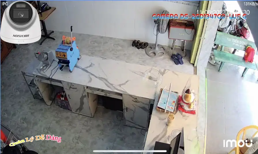 DS-2CD1347G0-LUFC sắc nét Hikvision