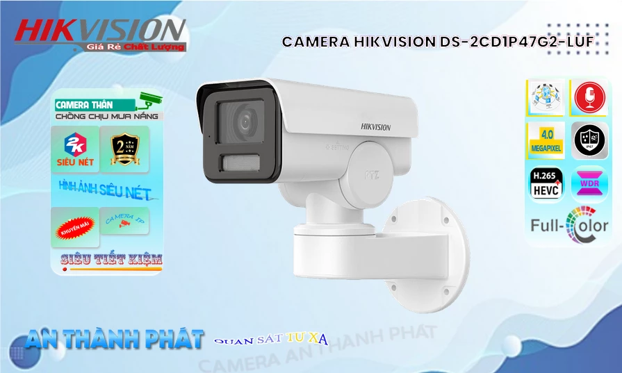 DS-2CD1P47G2-LUF sắc nét Hikvision
