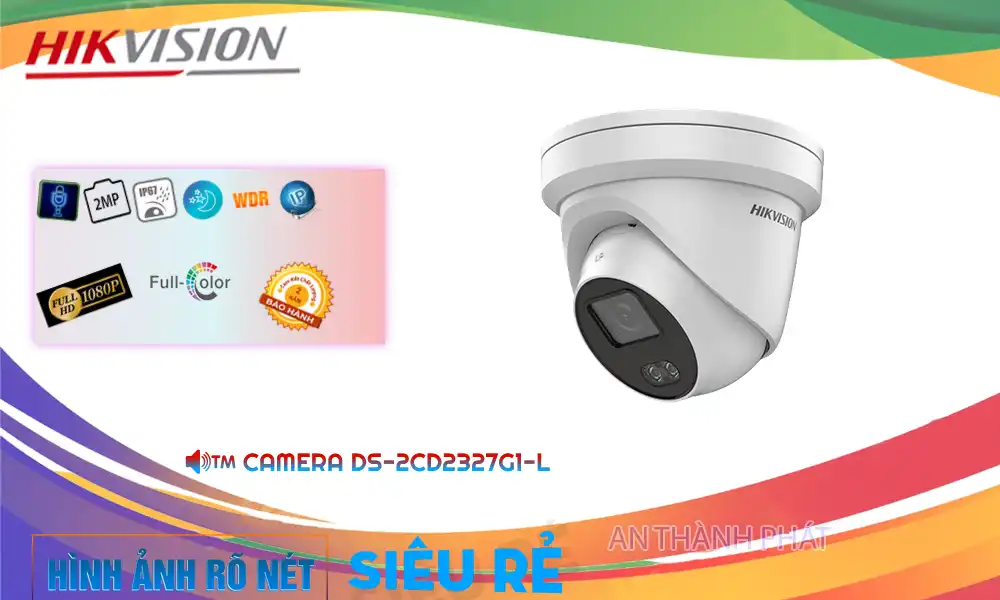 DS-2CD2327G1-L sắc nét Hikvision DS-2CD2327G1-L sắc nét Hikvision