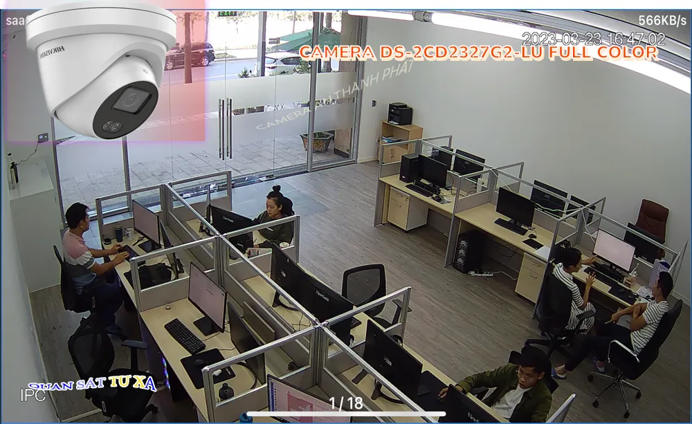 DS-2CD2327G2-LU sắc nét Hikvision DS-2CD2327G2-LU sắc nét Hikvision