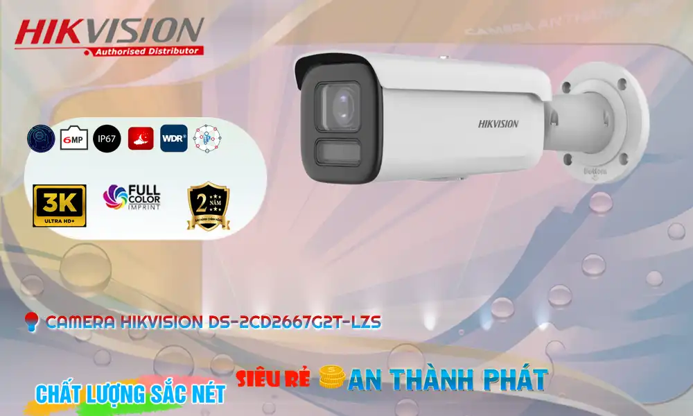 Camera Hikvision DS-2CD2667G2T-LZS