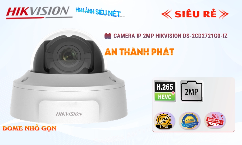 DS-2CD2721G0-IZ Camera Công Nghệ IP Chất Lượng Hikvision DS-2CD2721G0-IZ Camera Công Nghệ IP Chất Lượng Hikvision